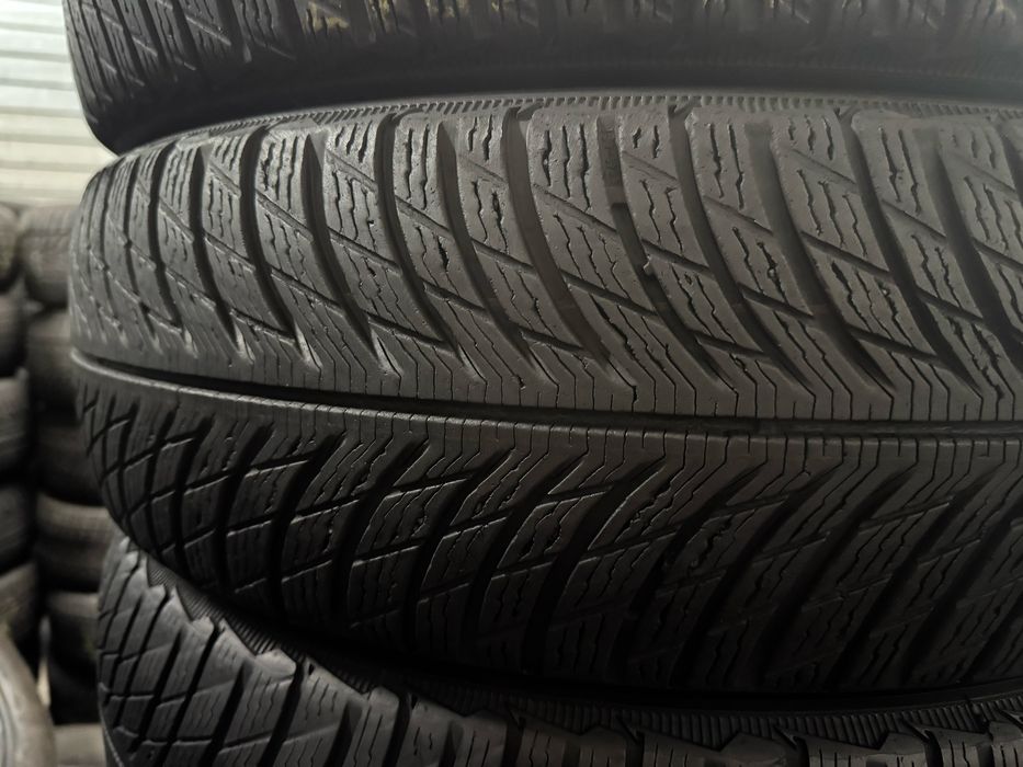шини б.у зима 215/65 R17 Michelin Pilot Alpin 5 склад резини