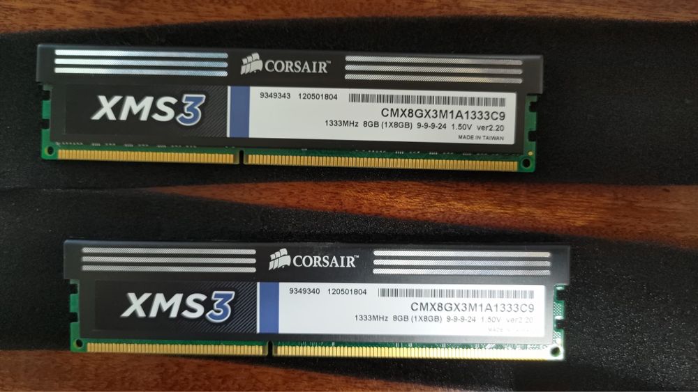 Оперативна пам'ять ddr3 1333mhz 2x8gb =16gb