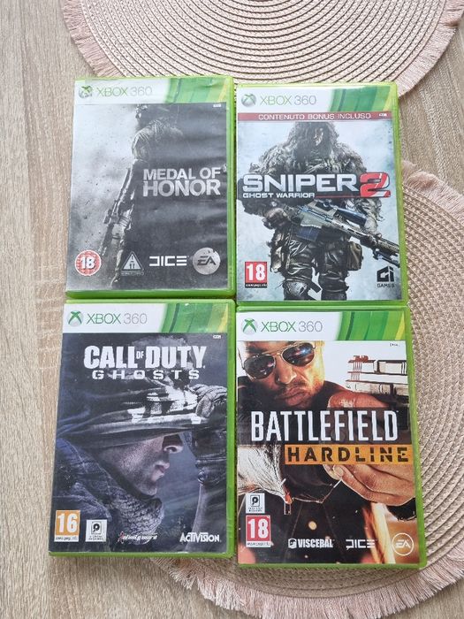 Sprzedam gry xbox 360