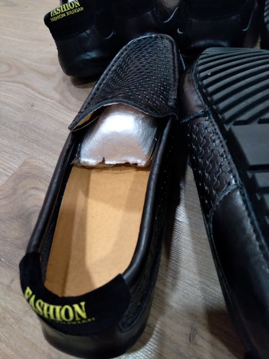 Лоферы мокасины 44р кожа 100%