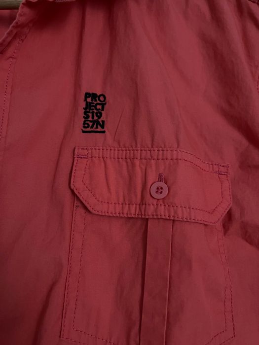 Malinowa koszula C&A