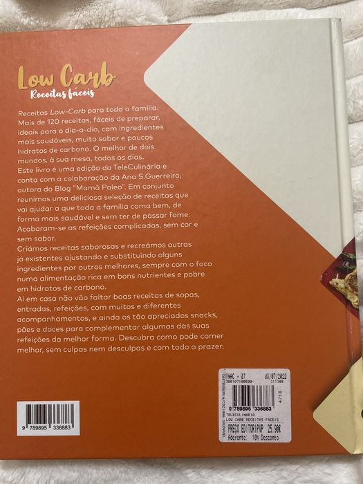 Receitas low carb como novo