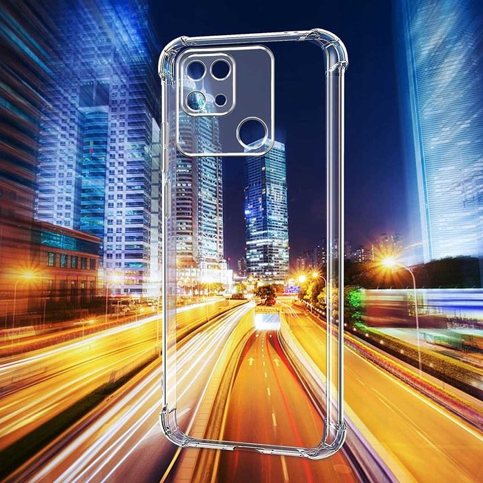 Etui Anti-Shock do Xiaomi Redmi 10C + Szkło Hartowane