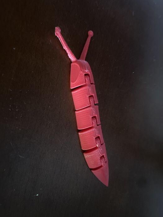 Wyginający się robaczek