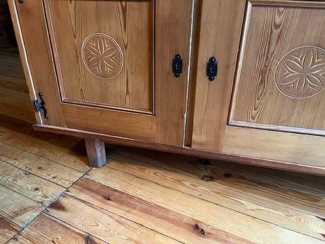 Komplet mebli drewno