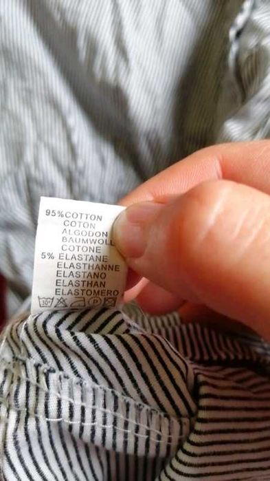 Koszula Damska Letnia Krótki Rękaw 38 Nowa