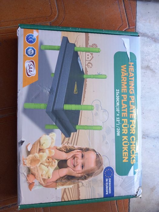 Placa de aquecimento para pintos e patinhos 3