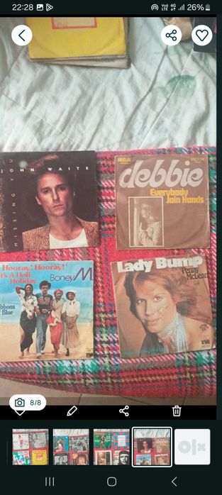 Discos de vinil conjunto de colecção  vários artistas