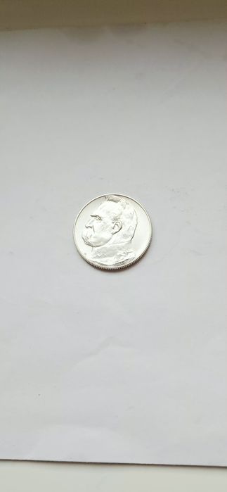 Polska 5 zl 1938 rok Józef Piłsudski zestaw