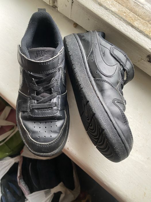 Детские кроссовки Nike Court Borough Low 2 кожаные Air Force 1