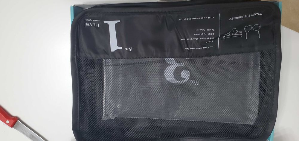 Kit de organização de malas de viagem