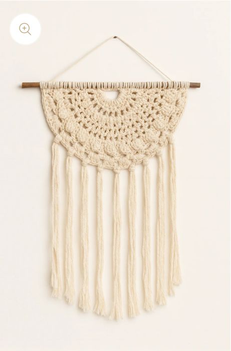 Painel de parede em crochet novo