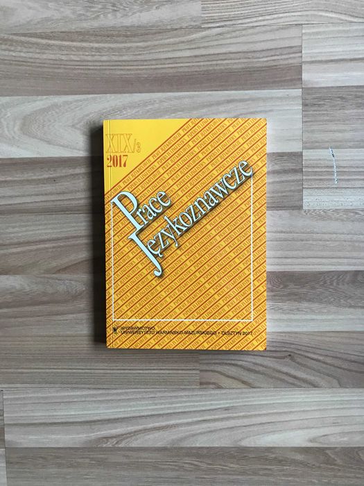 Prace Językoznawcze XIX /3 2017  Maria Pawlikowska Jasnorzewska