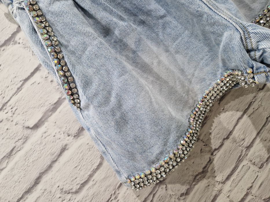 Spódnico spodenki jeans hit