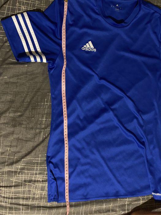 Синя спортивна футболка Adidas Entrada 18 Climalite (Розмір M) оригінал