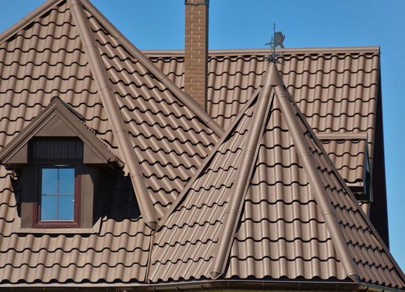 Металочерепиця,металлочерепица антрацит,профнастил