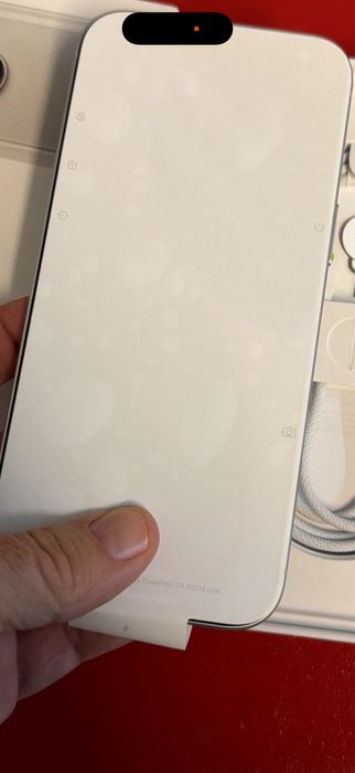 Iphone 17 pro max Silver 256gb Novo .