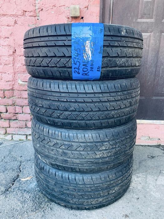 225 45 18 roadmach 4 штуки лето состояние новых