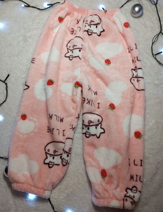 Тепла піжама для дівчинки