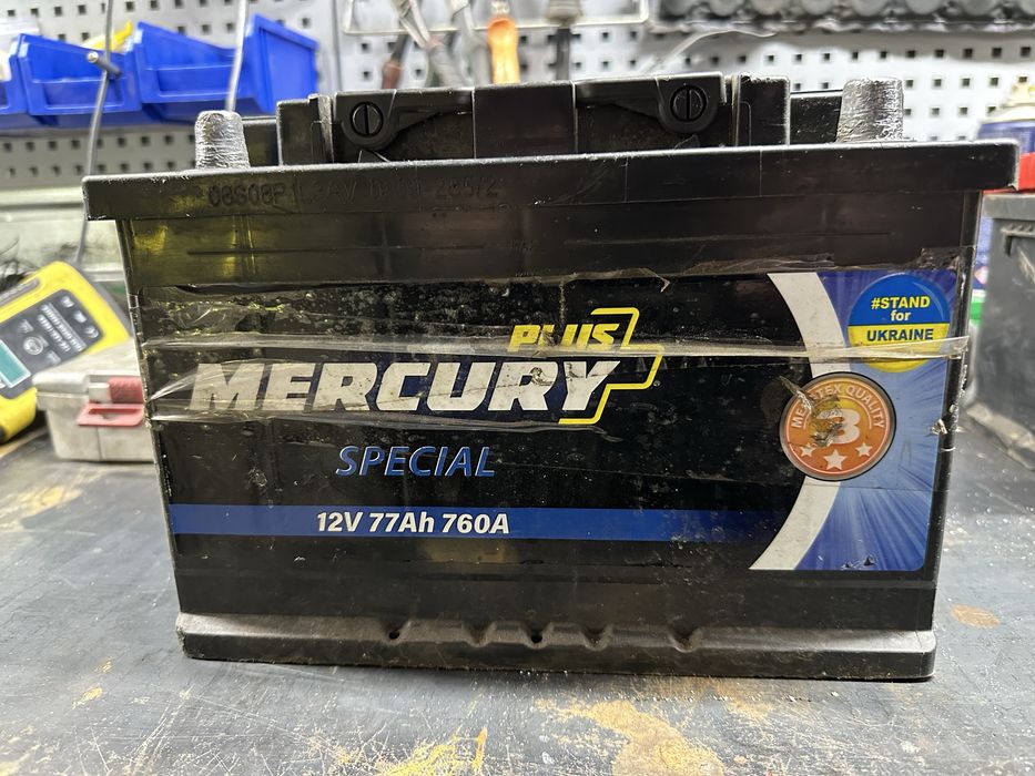 Аккумулятор 77 Ah 760 A (En) 12V Mercury Plus Special