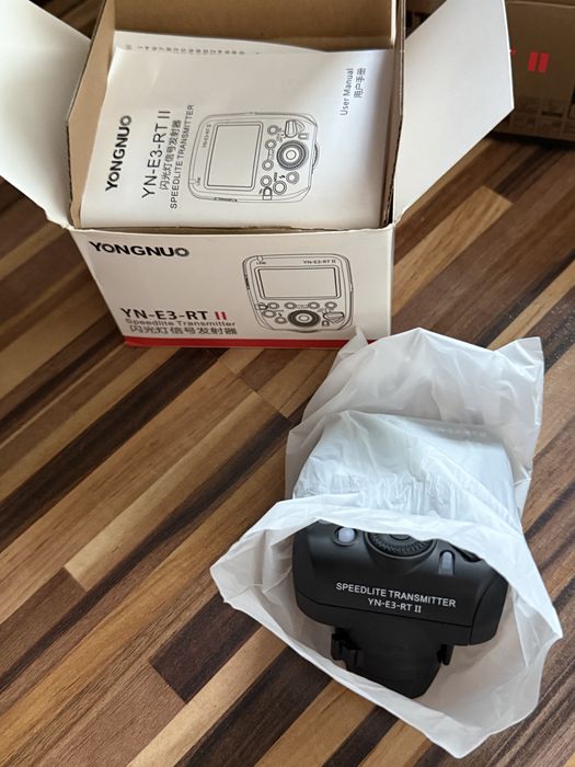 ZESTAW 2x Lampa Reporterska YN 600EX-RT II + Nadajnik YN-E3-RT II