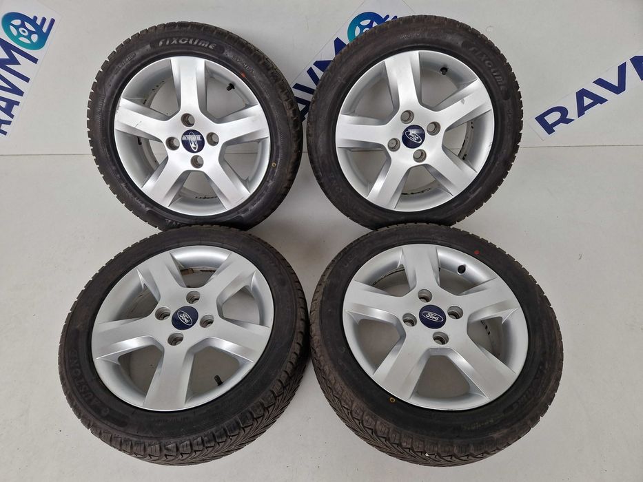 Koła felgi Ford Fiesta Mk7 6J ET52,5 15" 4x108 opony wielosezon Austone Fixclime SP-401 195/50/15 8mm 2025r
