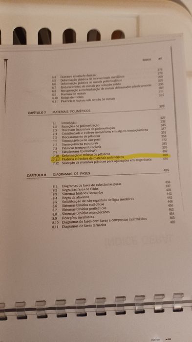 SEBENTA Engenharia Mecânica - Princípios de ciência e engenharia de ma