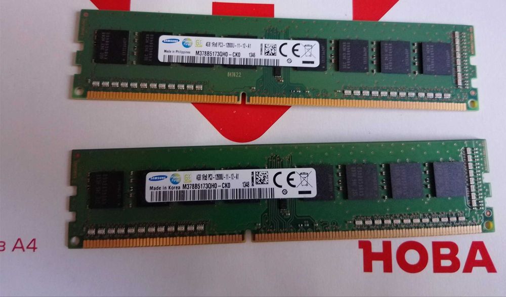 Оперативна пам'ять Samsung 4 GB DDR3 1600MHz (M378B5173QHO-CKO)