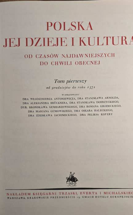 Polska jej dzieje i kultura