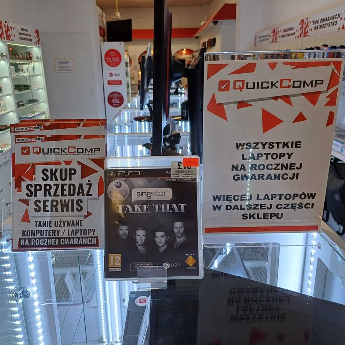 Gra PlayStation 3 PS3 Sing Star Take That Gwarancja 1 Rok QUICK-COMP