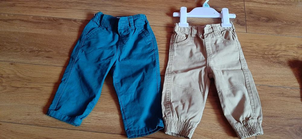 Wiosenna kurtka smyk 2 czesci plus spodnie rozm 74