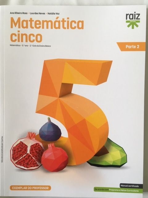 Matemática cinco, Matemática 5ªano - Dossiê do professor