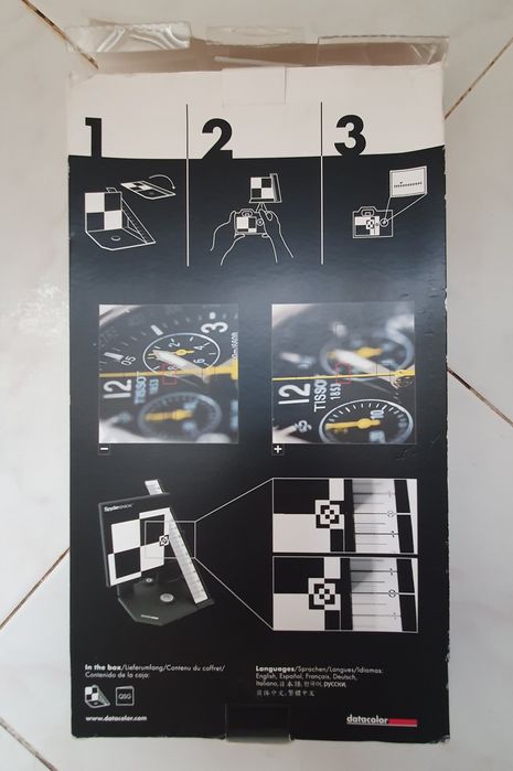 Calibração de lentes DATACOLOR SpyderLensCal