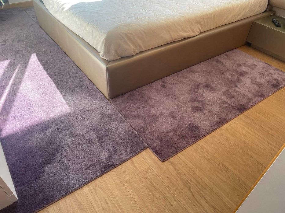 Tapetes de quarto pelo curto