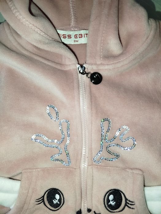 Polarowy dres dziewczęcy 74