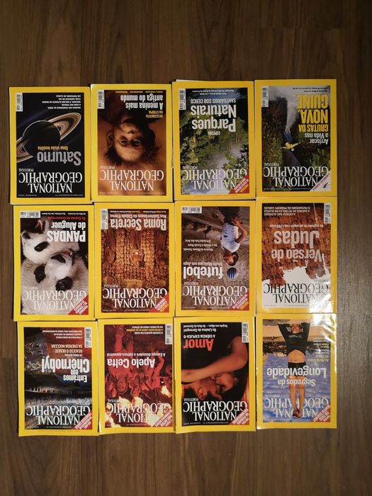 National Geographic - 12 revistas 2006