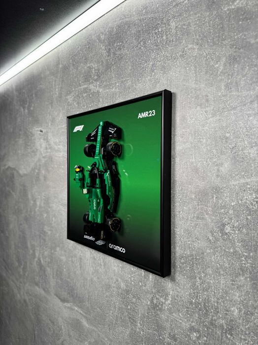 2шт. Рамка для LEGO Speed Champions Aston Martin 76925 F1 AMR23 Лего