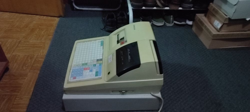 Registadora Samsung. Global