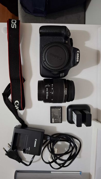 Câmara EOS 1200D - Preto + Canon EF-S 18-55mm f/3.5-5.6 IS II