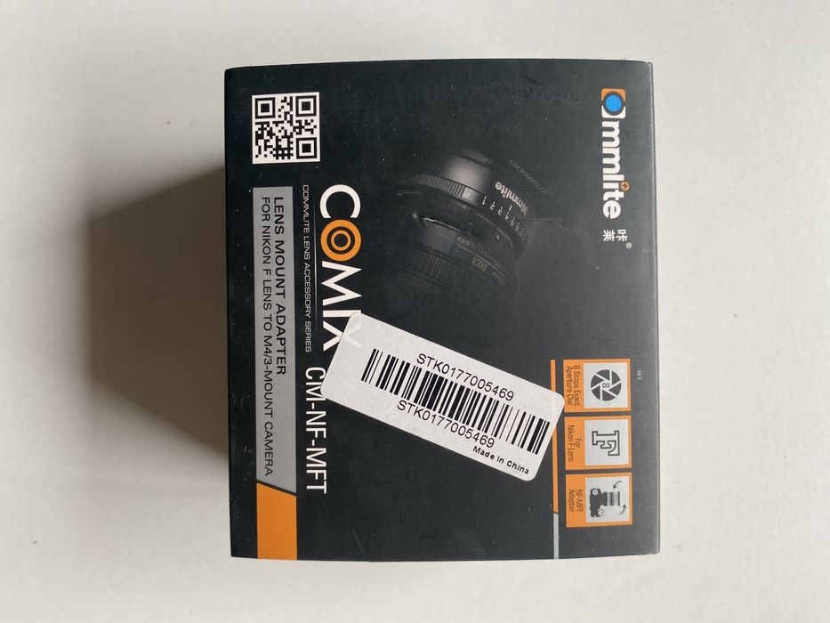 Adapter adaptador m43 Lumix Olympus to Nikon F - G