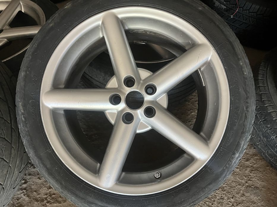 Титани R17 5x100 шкода фольцваген