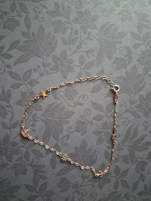 Pulseira tornozelo/ Tornozeleira prata