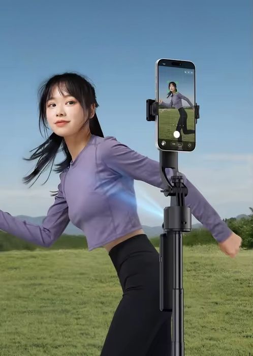 Ulanzi TT23 Auto Traking штатив-монопод 163 см | Новий трипод для телефону, стійка, tripod  з автоматичним стеженням Bluetooth для смартфона