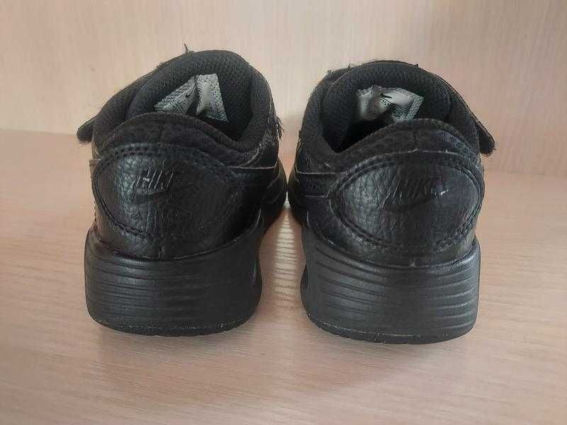 Детские кроссовки кеды nike air max sc ps 'triple black'