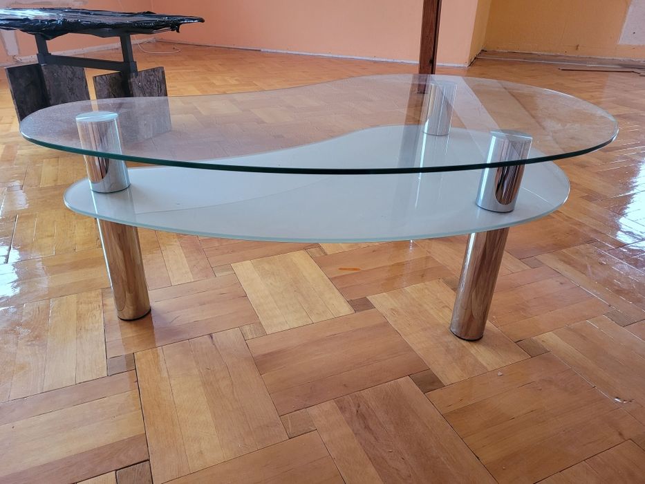 Stolik kawowy szklany