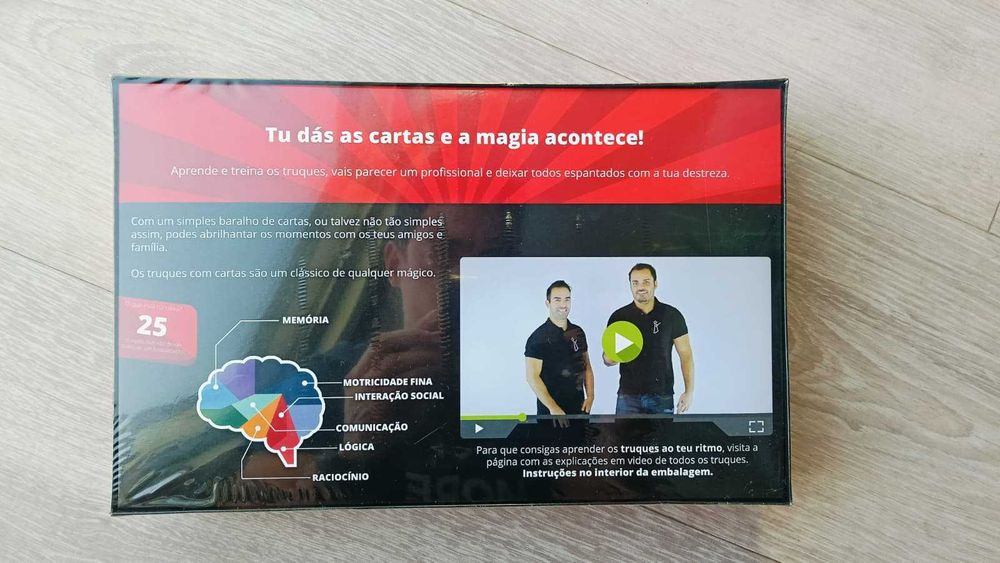 Kit Magia com cartas