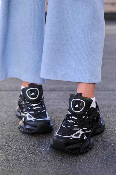 ‼️Останній 36,37,38,39,40 розмір‼️Кроссовки Adidas Vento XLG Deluxe Black/Кросівки Жіночі Адідас Венто