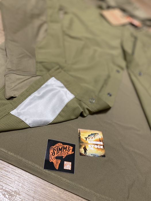 Літня чоловіча сорочка-худі Simms Intruder Hoody Bay Leaf UPF30