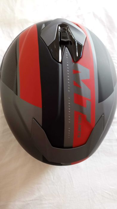 Capacete MT Cinzento