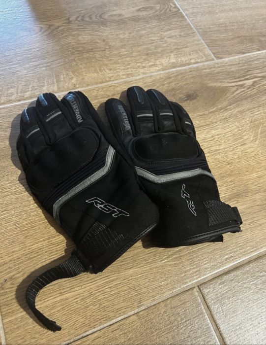 Rękawice skórzane RST Adventure X Black